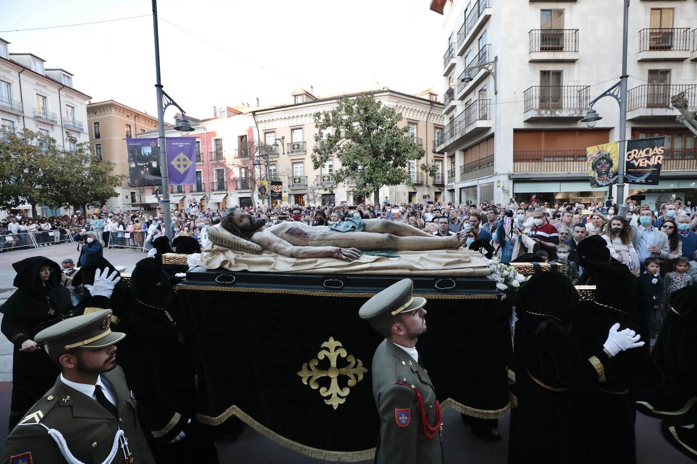 Procesión del Santo Entierro de Cristo, en Valladolid.