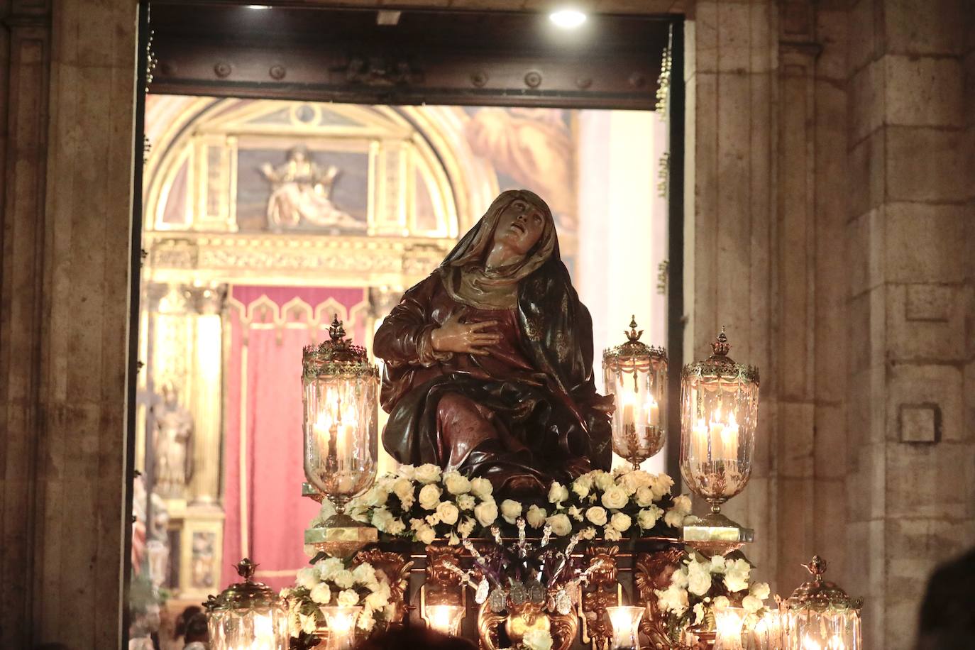 Fotos: Procesión de la Soledad en Valladolid