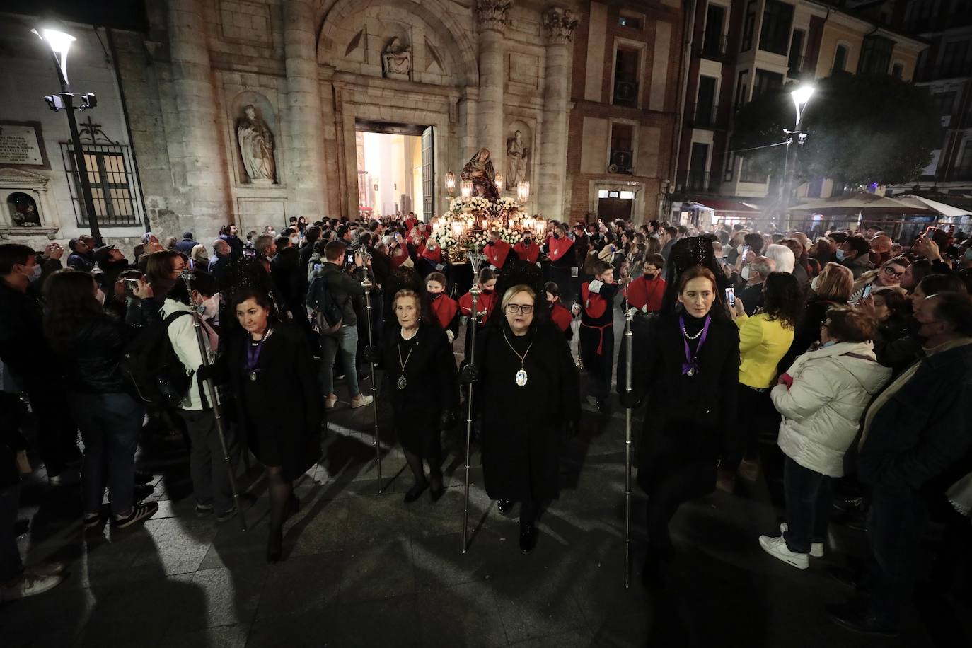 Fotos: Procesión de la Soledad en Valladolid