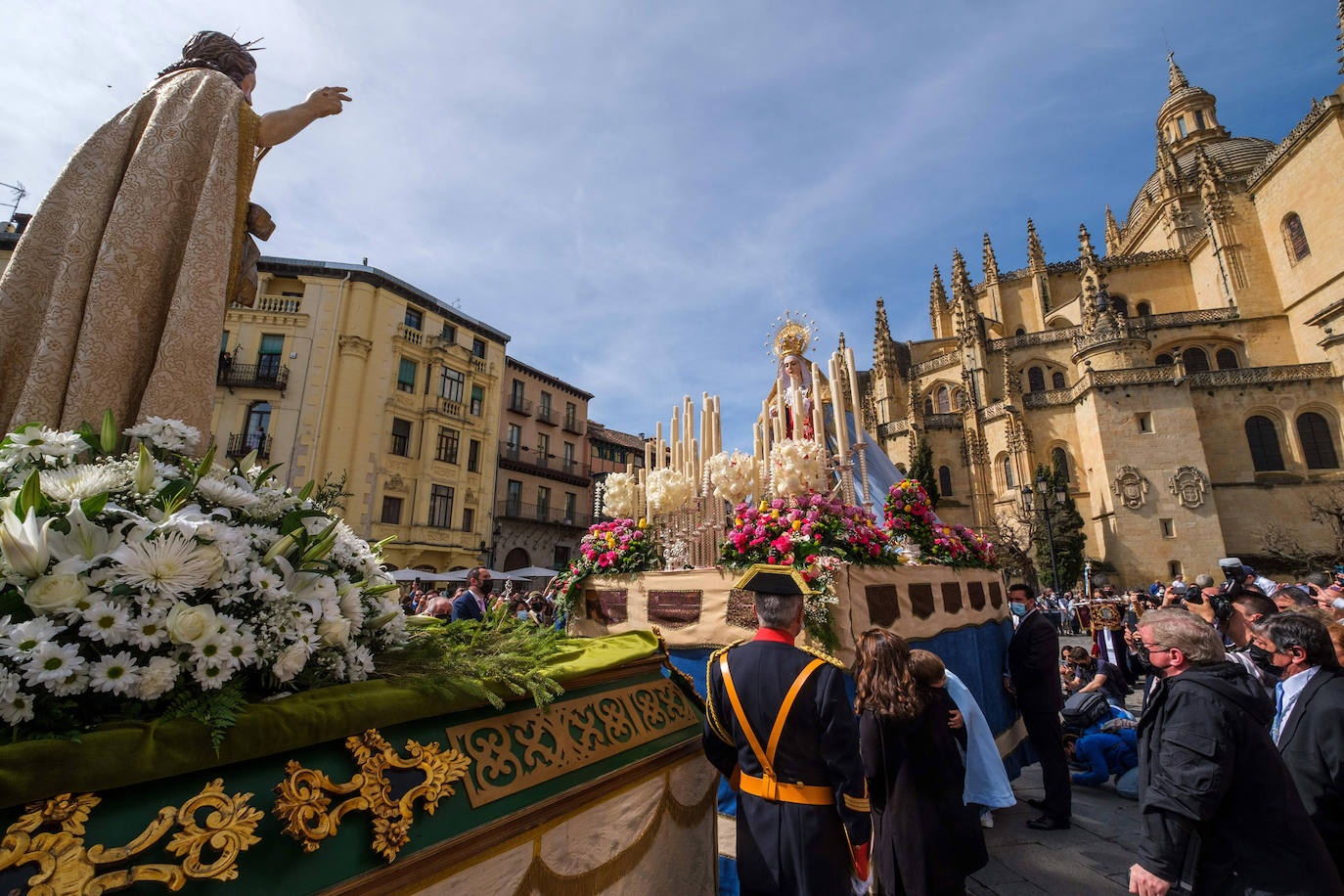 Procesión del Encuentro en Segovia 