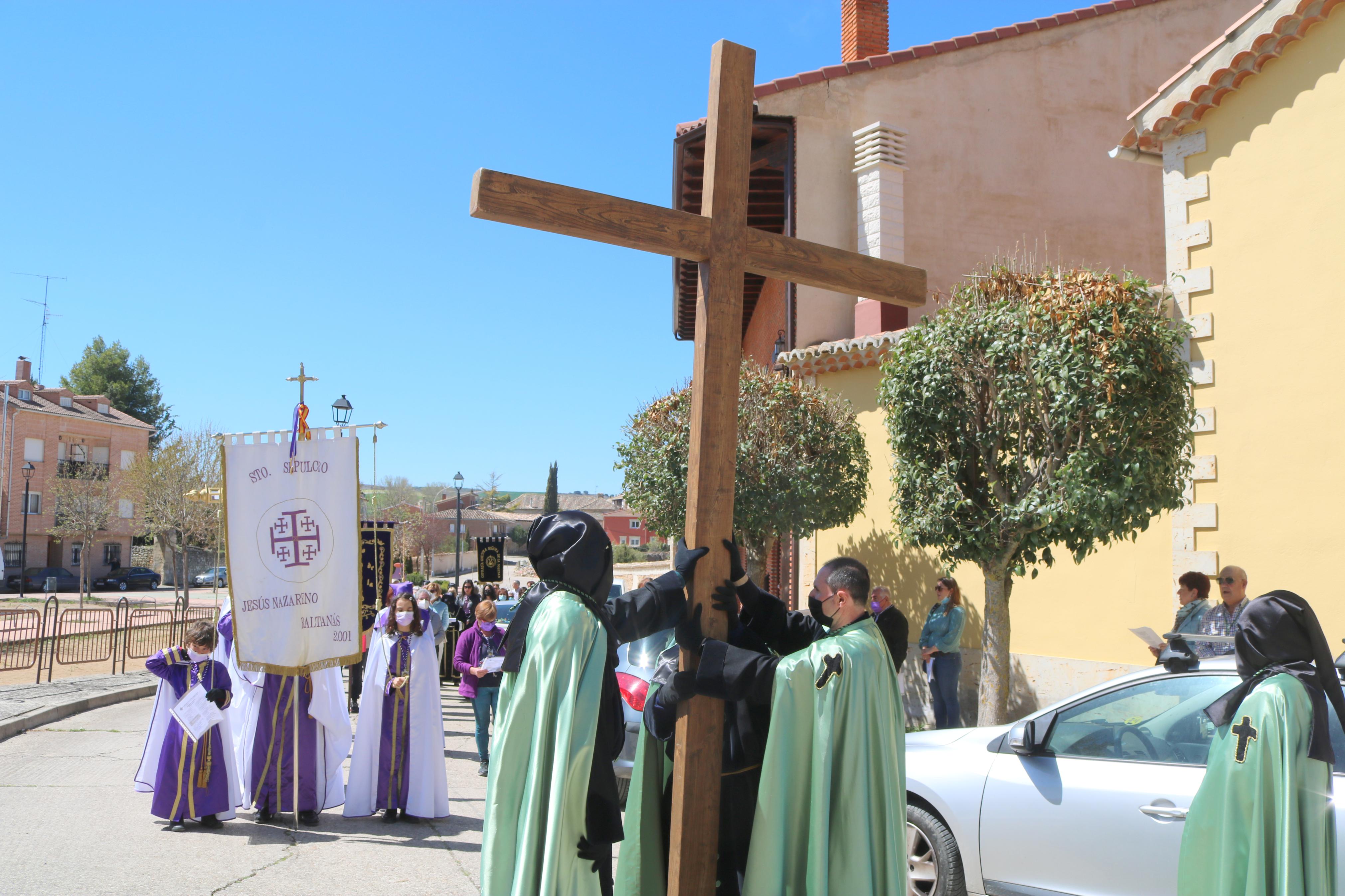Baltanás vivió con profundo respeto la Semana Santa