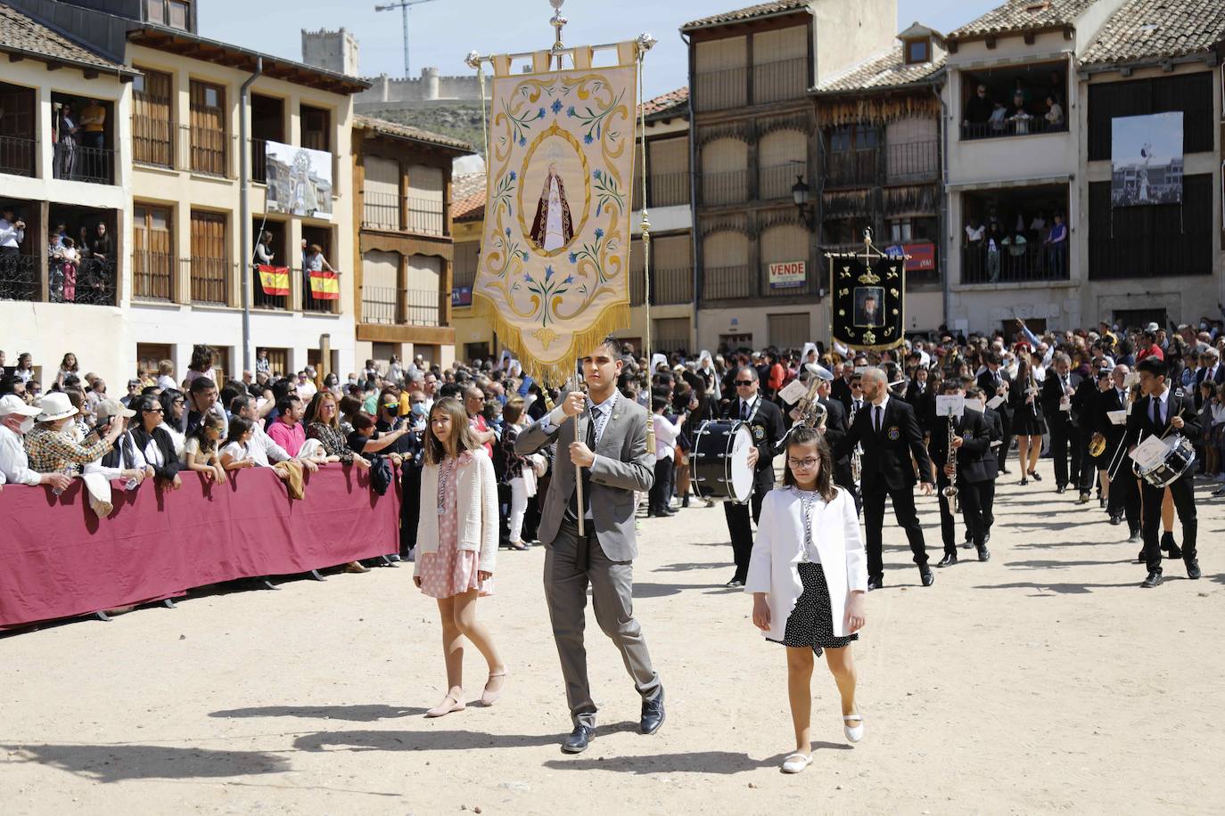 Fotos: Bajada del ángel en Peñafiel (1/2)