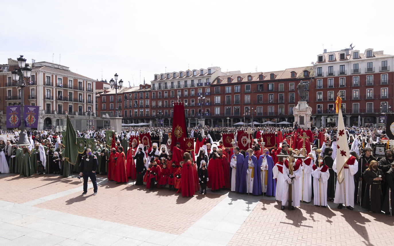 Fotos: Procesión del Encuentro en la Semana Santa de Valladolid (1/3)