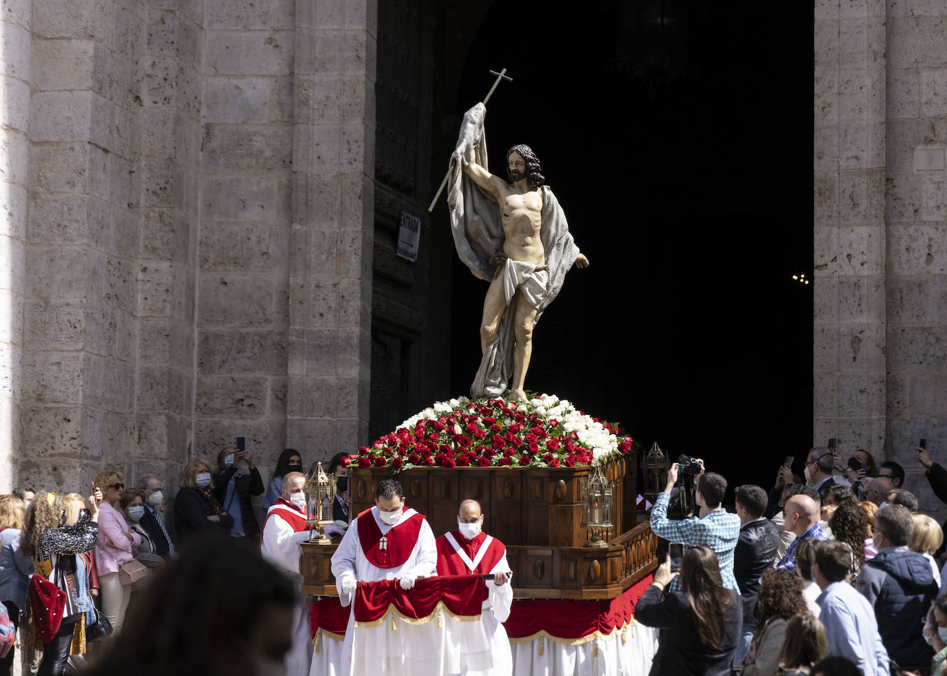 Fotos: Procesión del Encuentro en la Semana Santa de Valladolid (1/3)