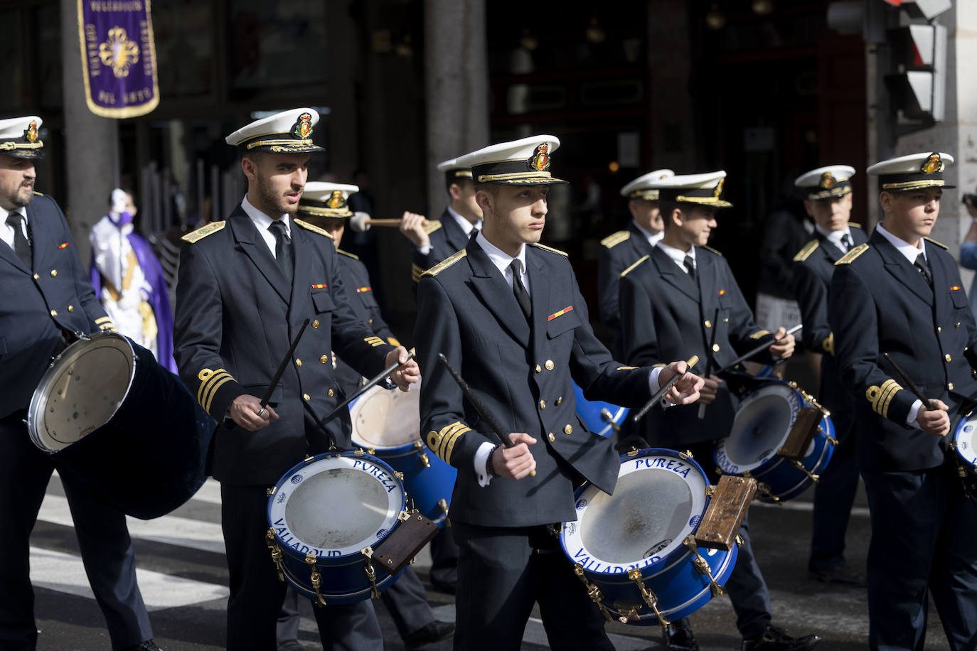 Fotos: Procesión del Encuentro en la Semana Santa de Valladolid (2/3)