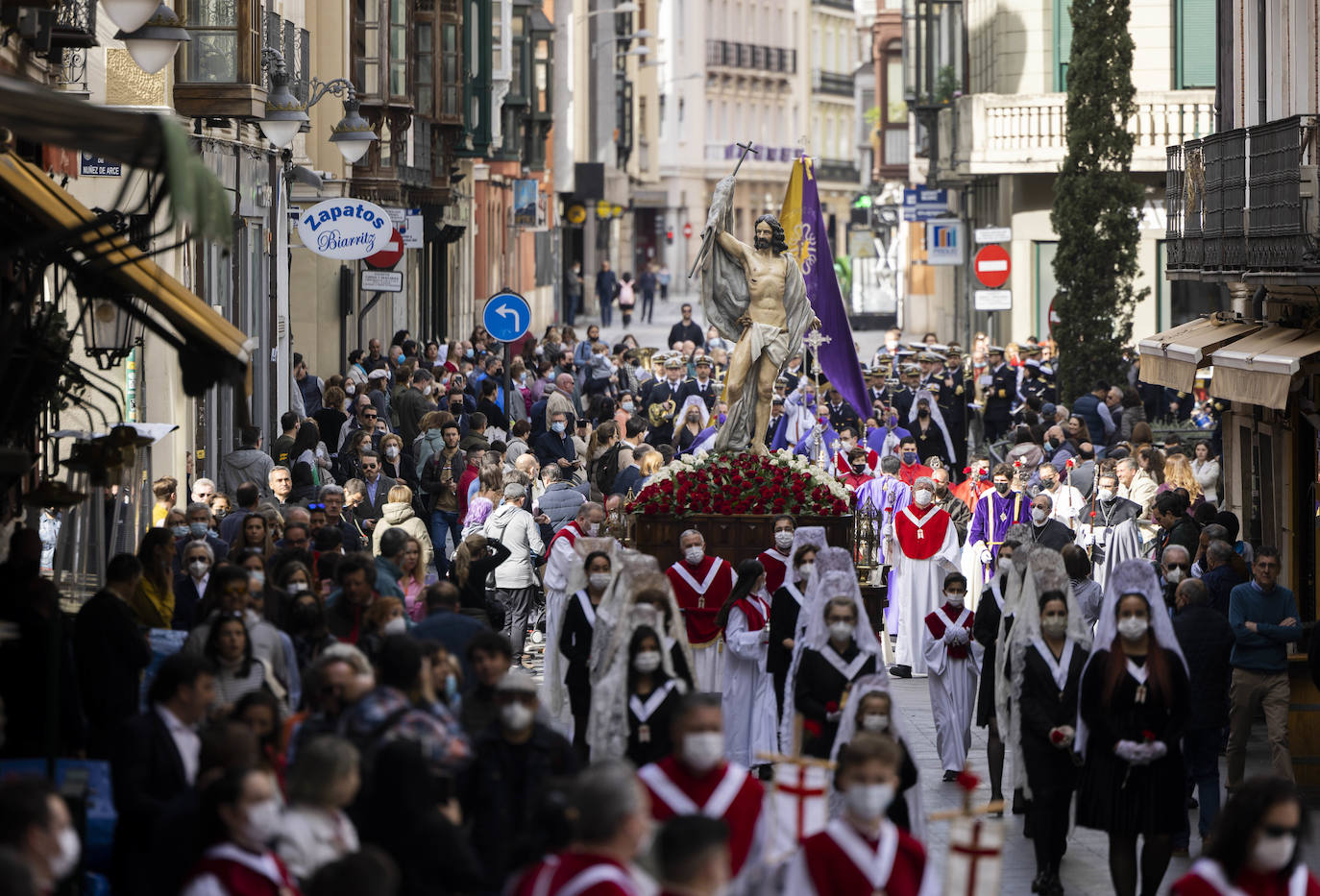 Fotos: Procesión del Encuentro en la Semana Santa de Valladolid (2/3)