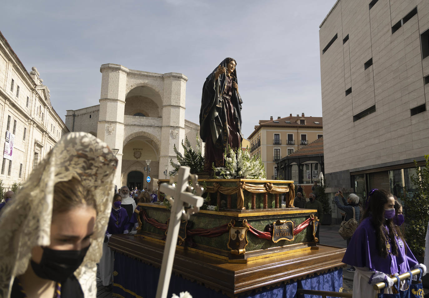 Fotos: Procesión del Encuentro en la Semana Santa de Valladolid (3/3)