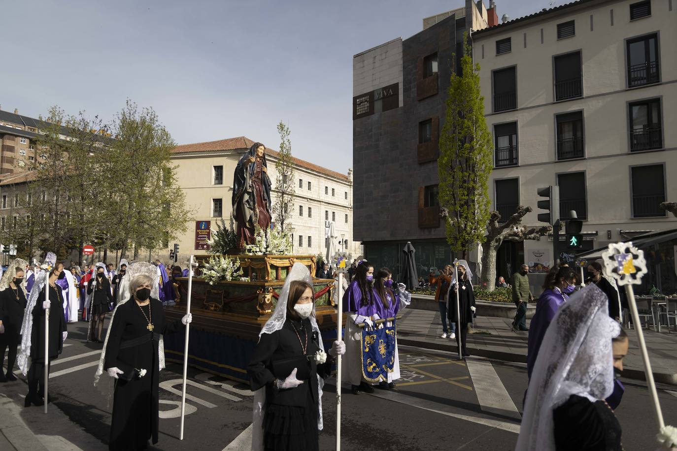 Fotos: Procesión del Encuentro en la Semana Santa de Valladolid (3/3)