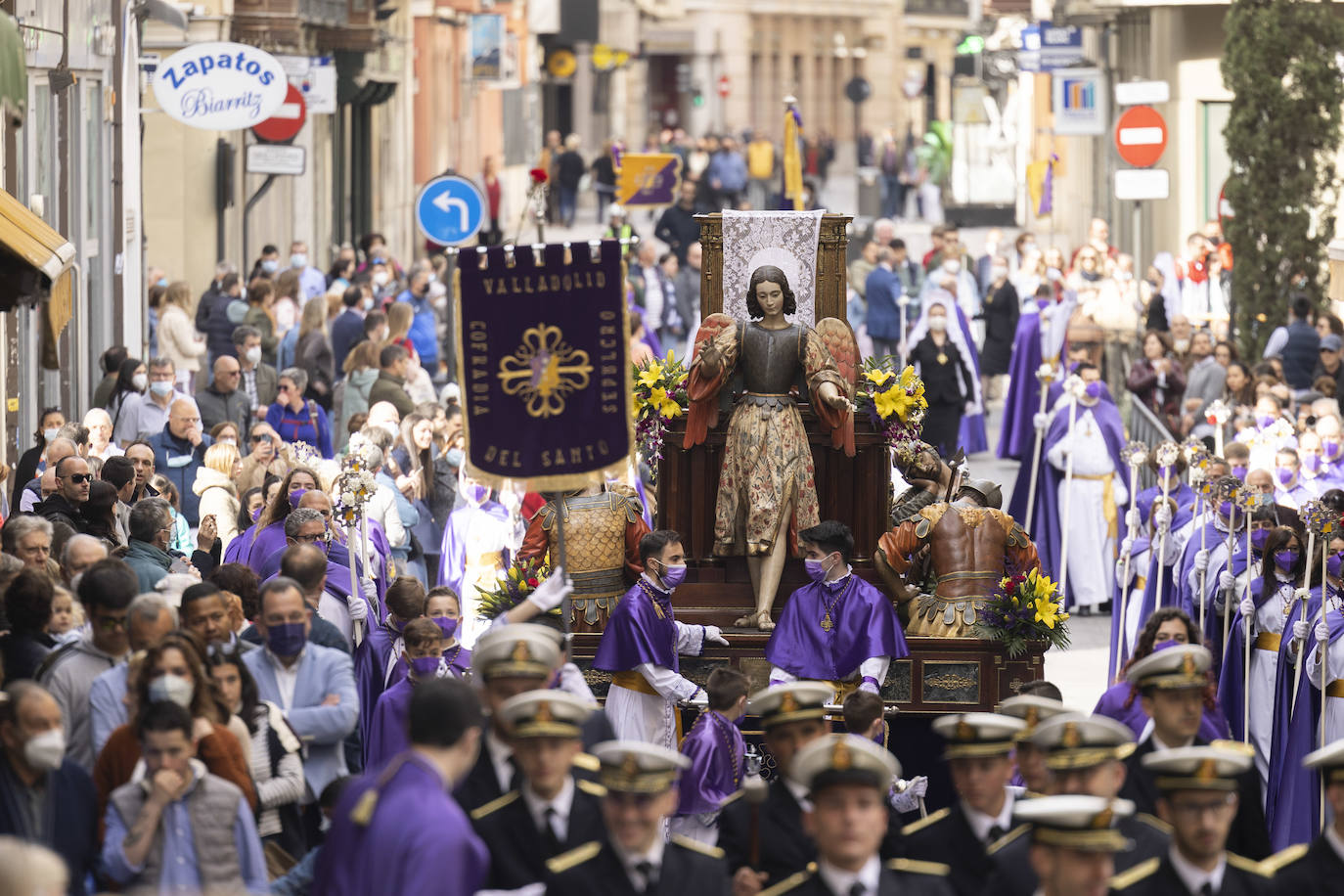 Fotos: Procesión del Encuentro en la Semana Santa de Valladolid (3/3)