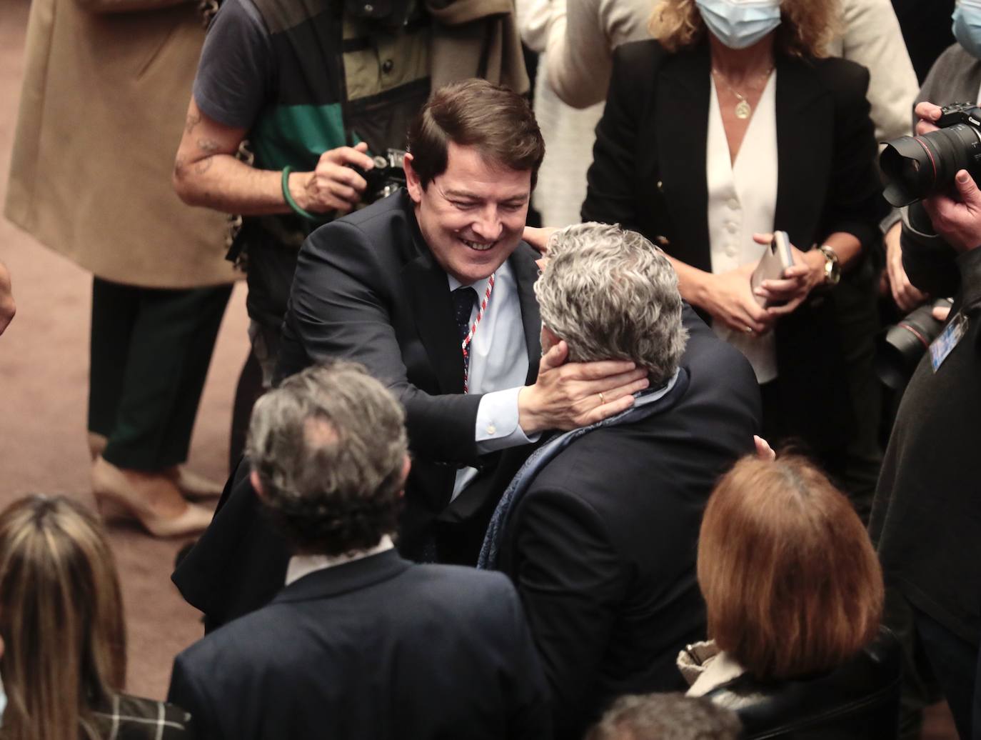Fotos: Toma de posesión de Alfonso Fernández Mañueco como presidente de la Junta de Castilla y León (1/5)