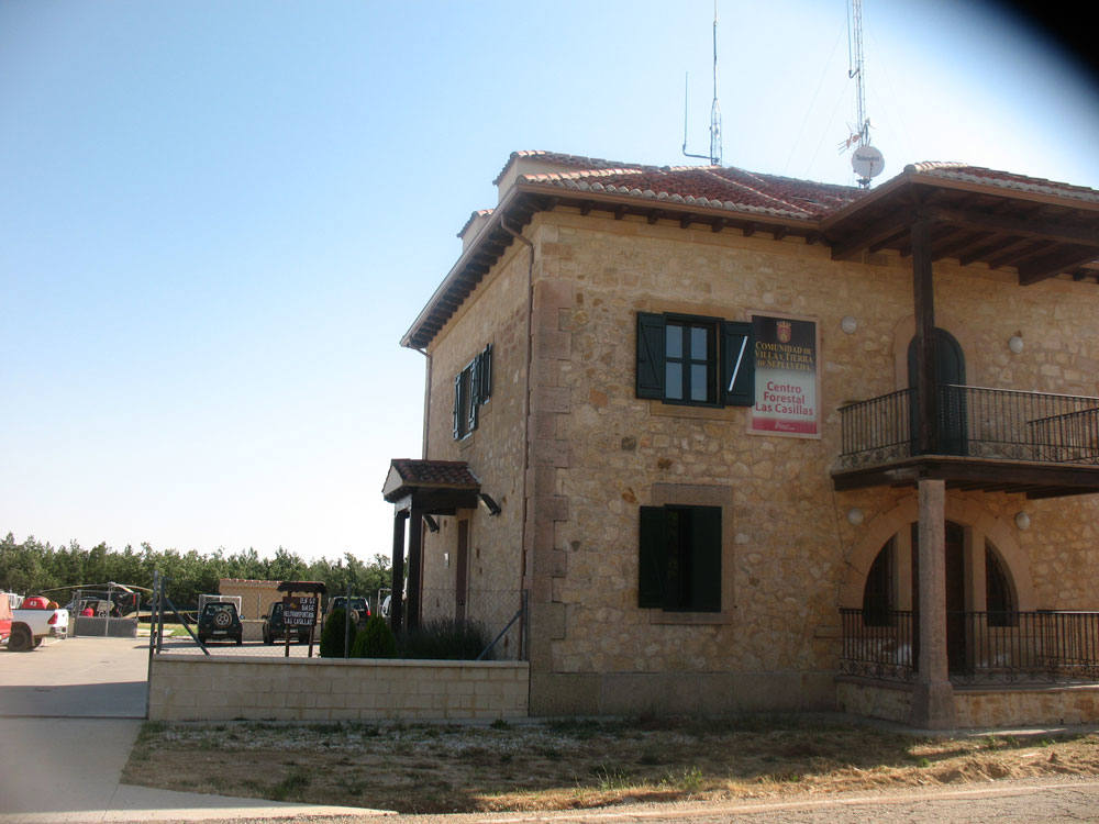 Centro forestal Las Casillas, junto a Riaza.