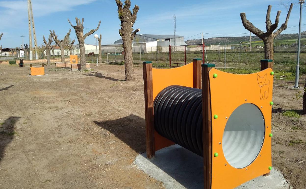 Parque canino de Pedrajas de San Esteban. 