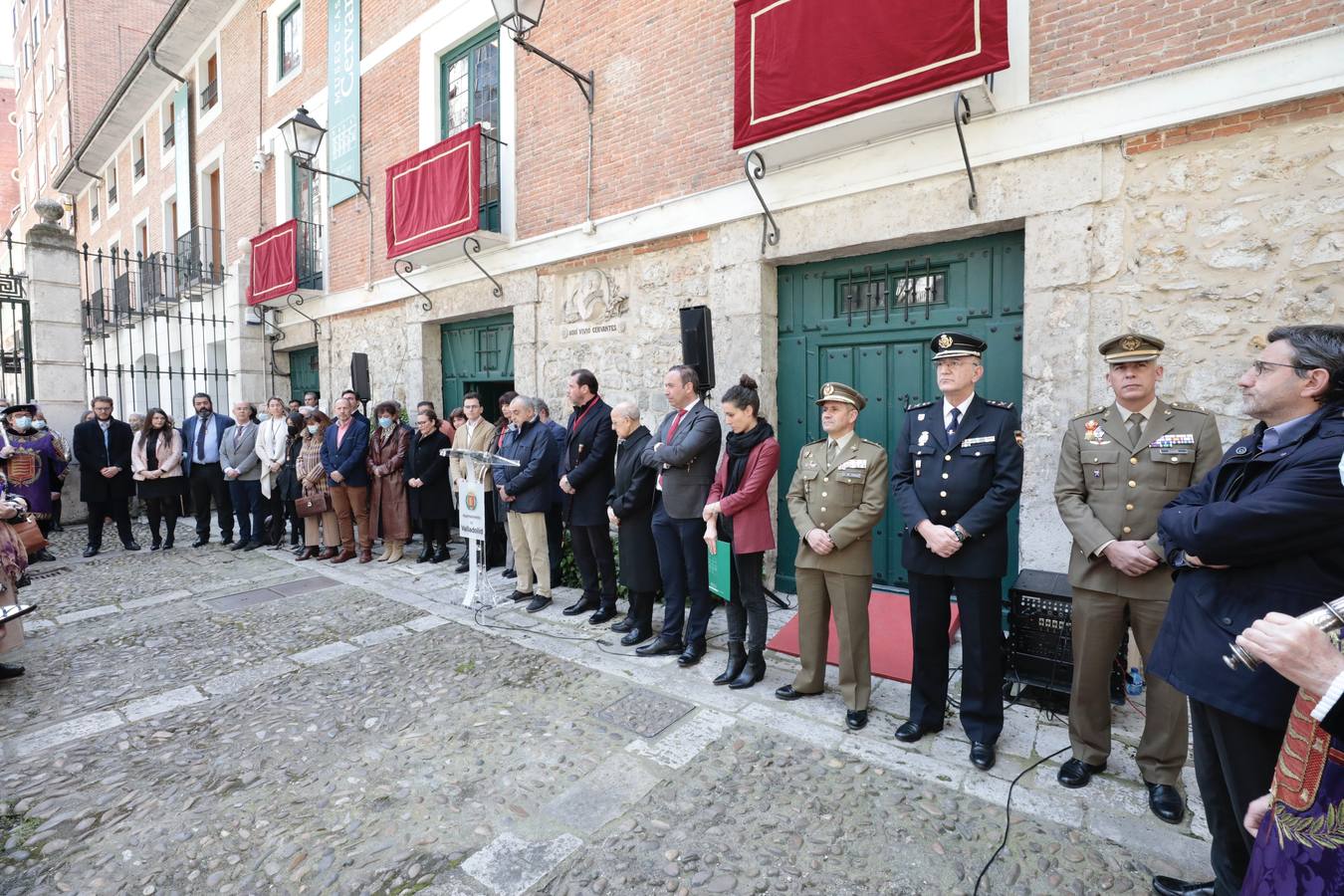 Fotos: Homenaje a Cervantes en su casa de Valladolid