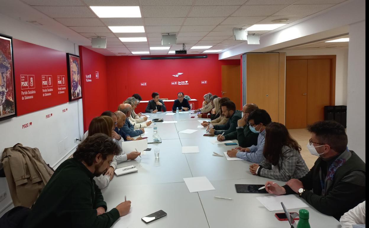 El PSOE pone en marcha el Consejo de Alcaldes para revalorizar el municipalismo en Salamanca