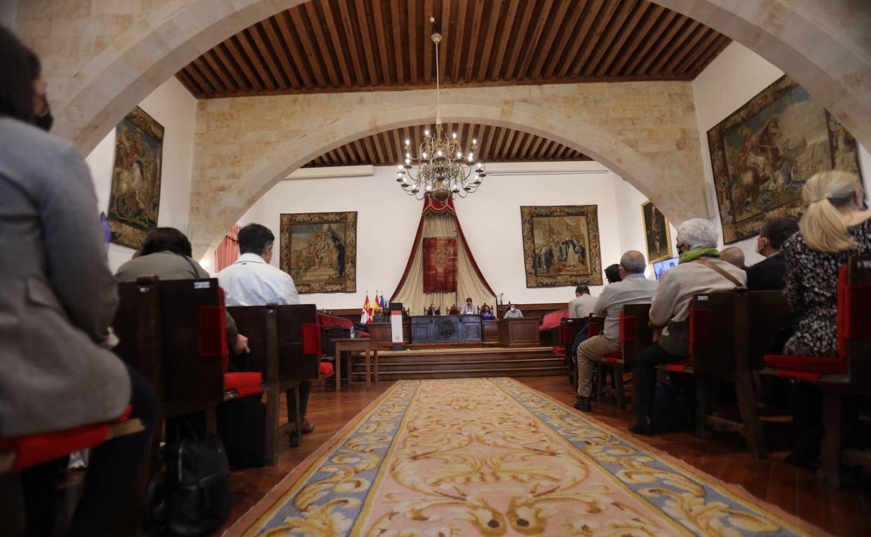 Paraninfo de la Universidad de Salamanca.