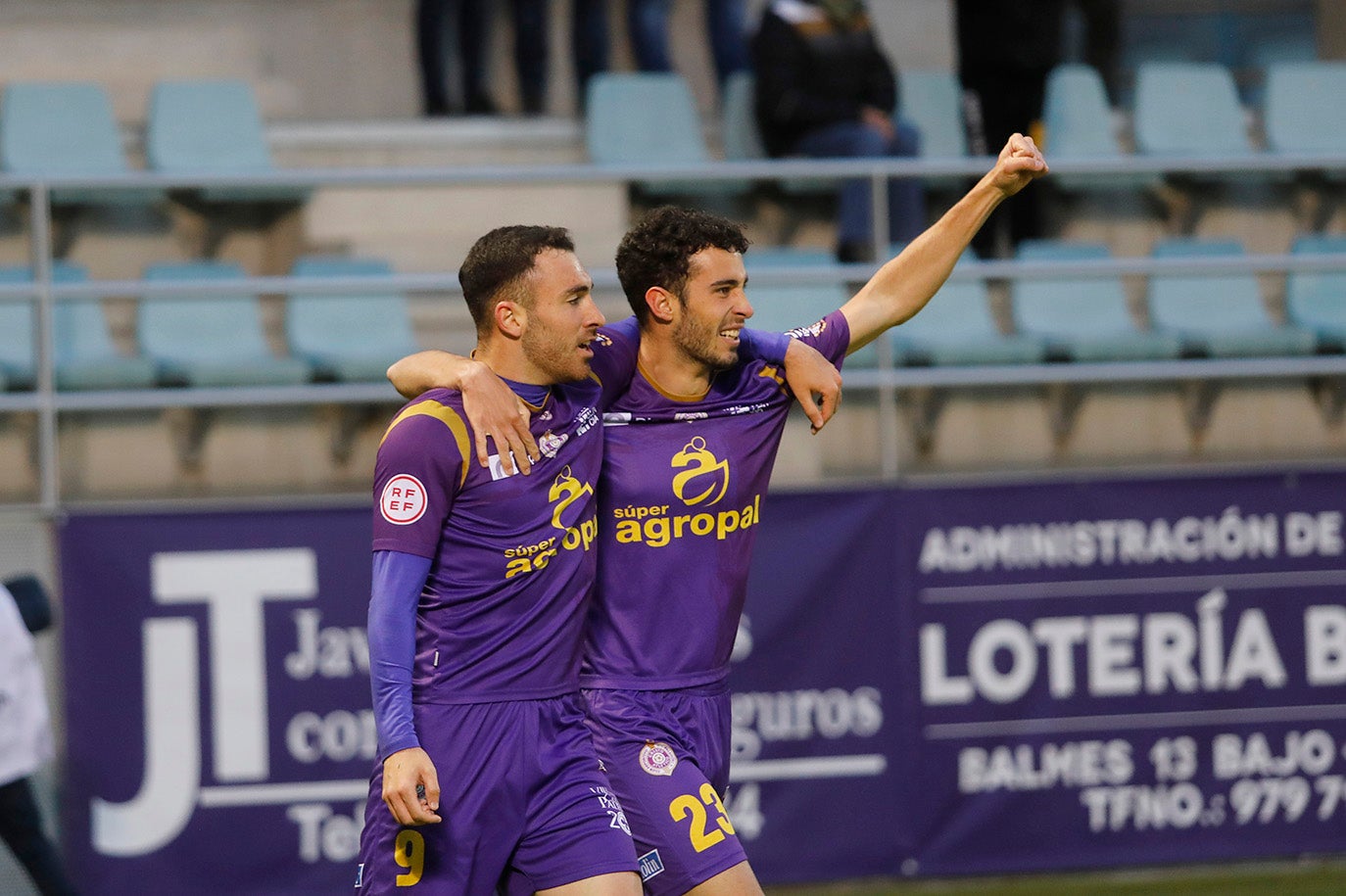 Palencia Cristo Atlético 2 - 0 UD Llanera