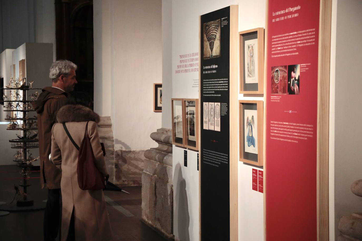 Fotos: Exposición &#039;La Divina comedia en el arte&#039; en la Sala de las Francesas de Valladolid