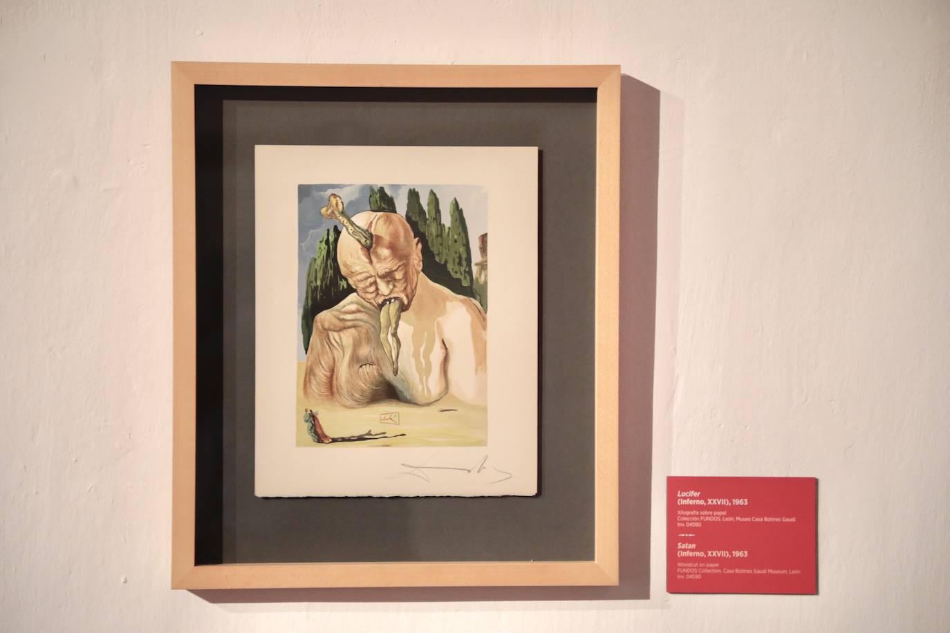 Fotos: Exposición &#039;La Divina comedia en el arte&#039; en la Sala de las Francesas de Valladolid