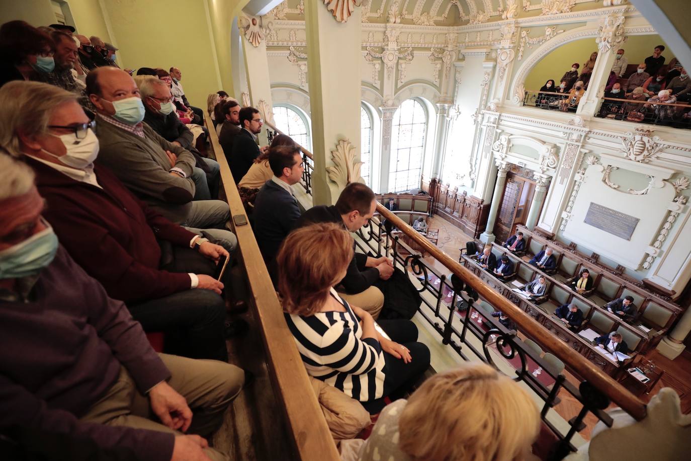 Fotos: Pleno sobre el soterramiento en el Ayuntamiento de Valladolid