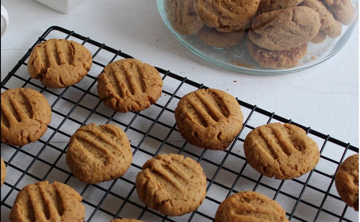 Galletas de limón recién horneadas