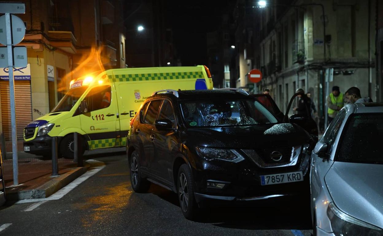 Una mujer herida en una colisión en la calle Industrias de Valladolid