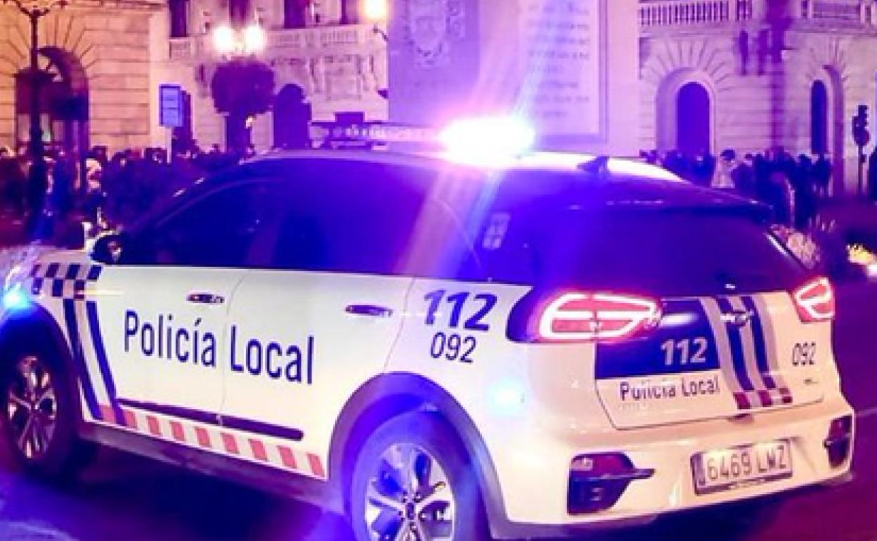 Vehículo de Policía Local.