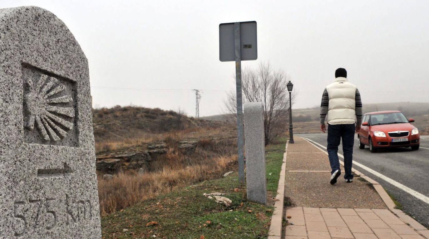 Camino de Santiago en la provincia de Segovia.