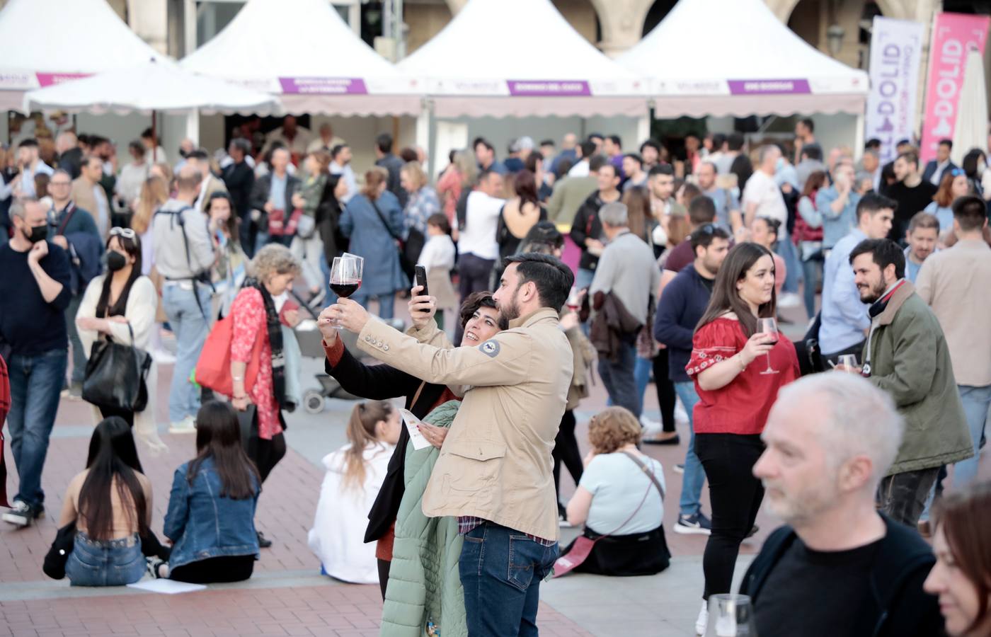 Fotos: Inauguración del evento &#039;Valladolid. Plaza Mayor del Vino&#039; (2/2)