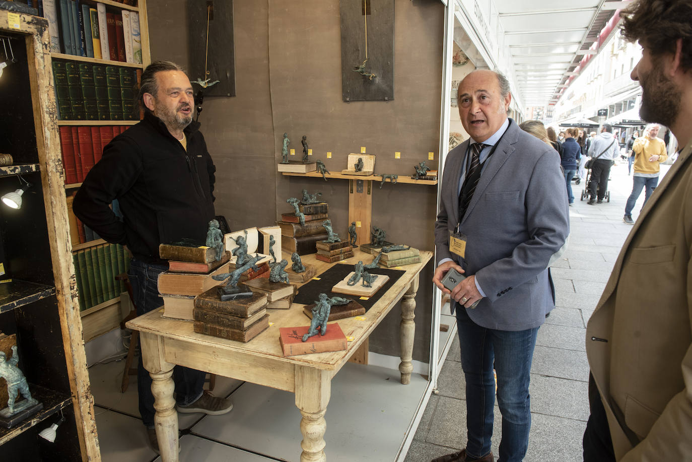 Primer día de la Feria de Artesanía de Segovia.