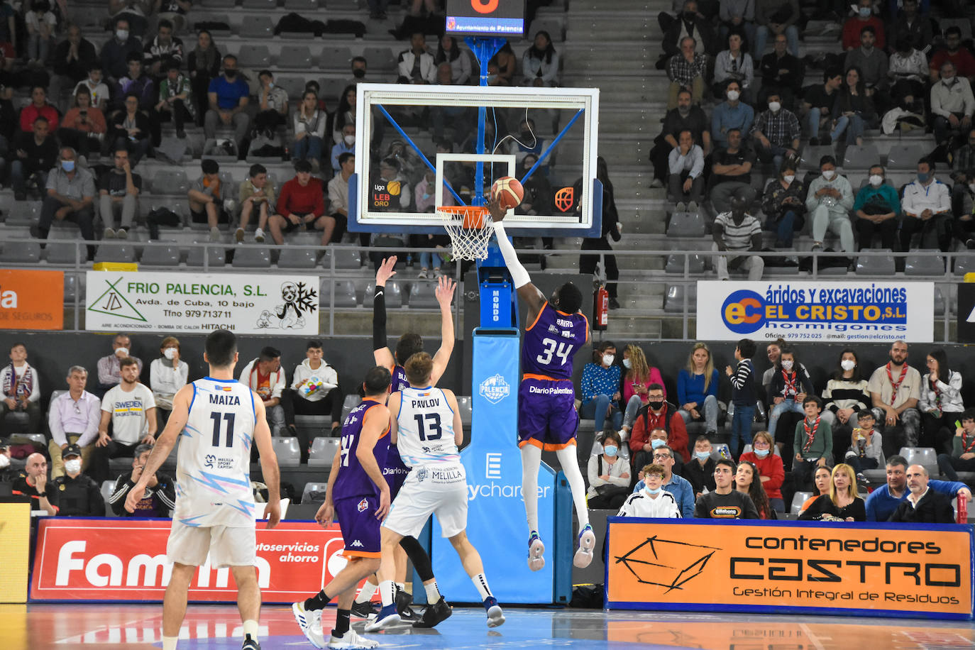 Fotos: El Palencia Baloncesto regresa a la victoria