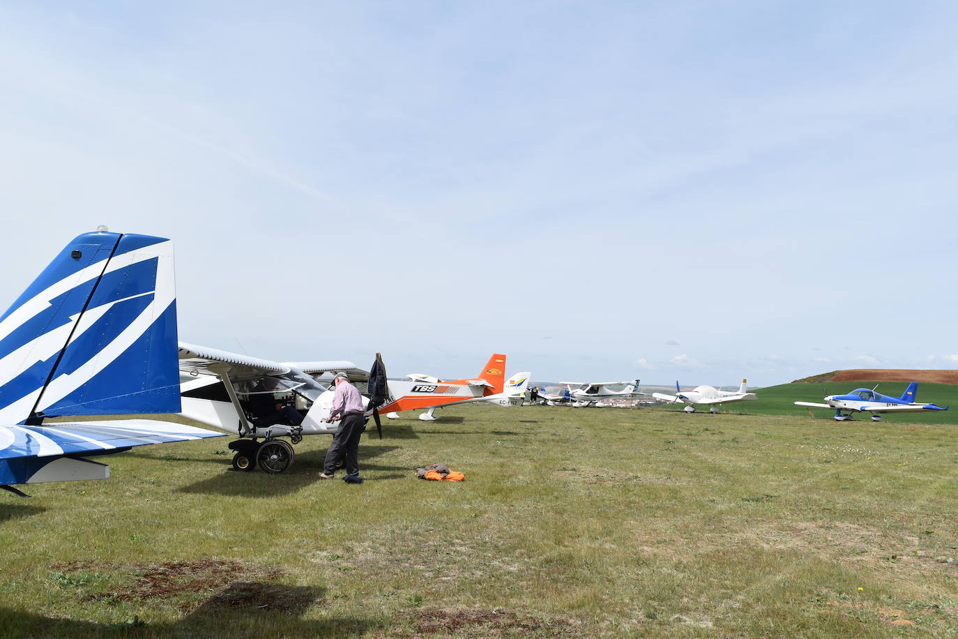 Fotos: Concentración aérea en Herrera