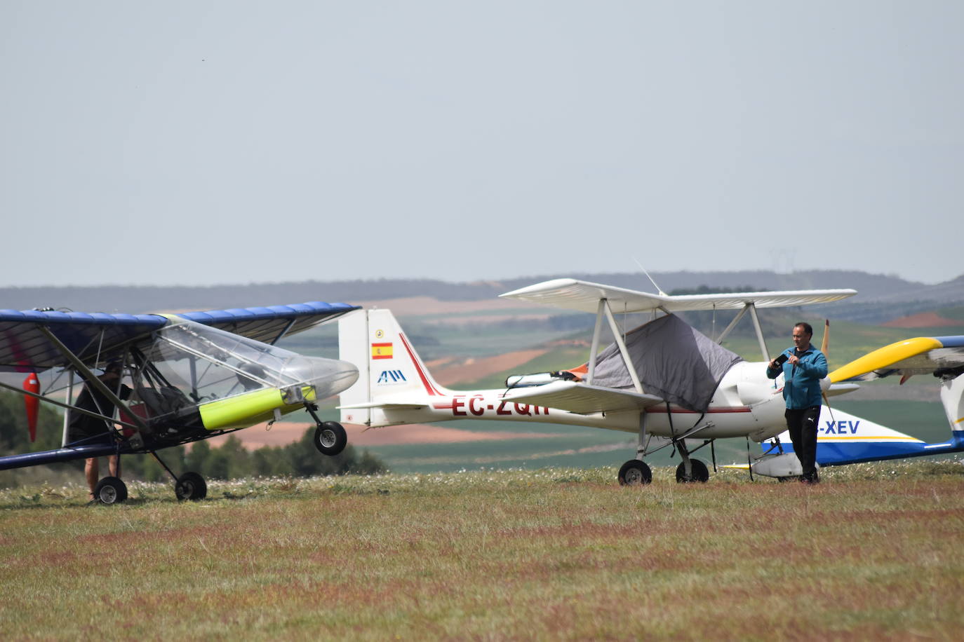 Fotos: Concentración aérea en Herrera