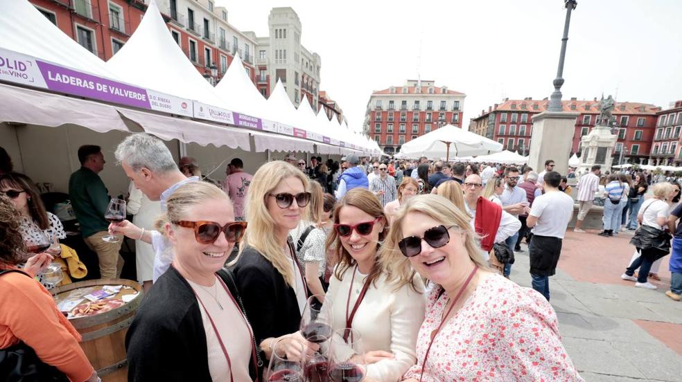 Segunda jornada de Plaza Mayor del Vino en Valladolid (1/4)