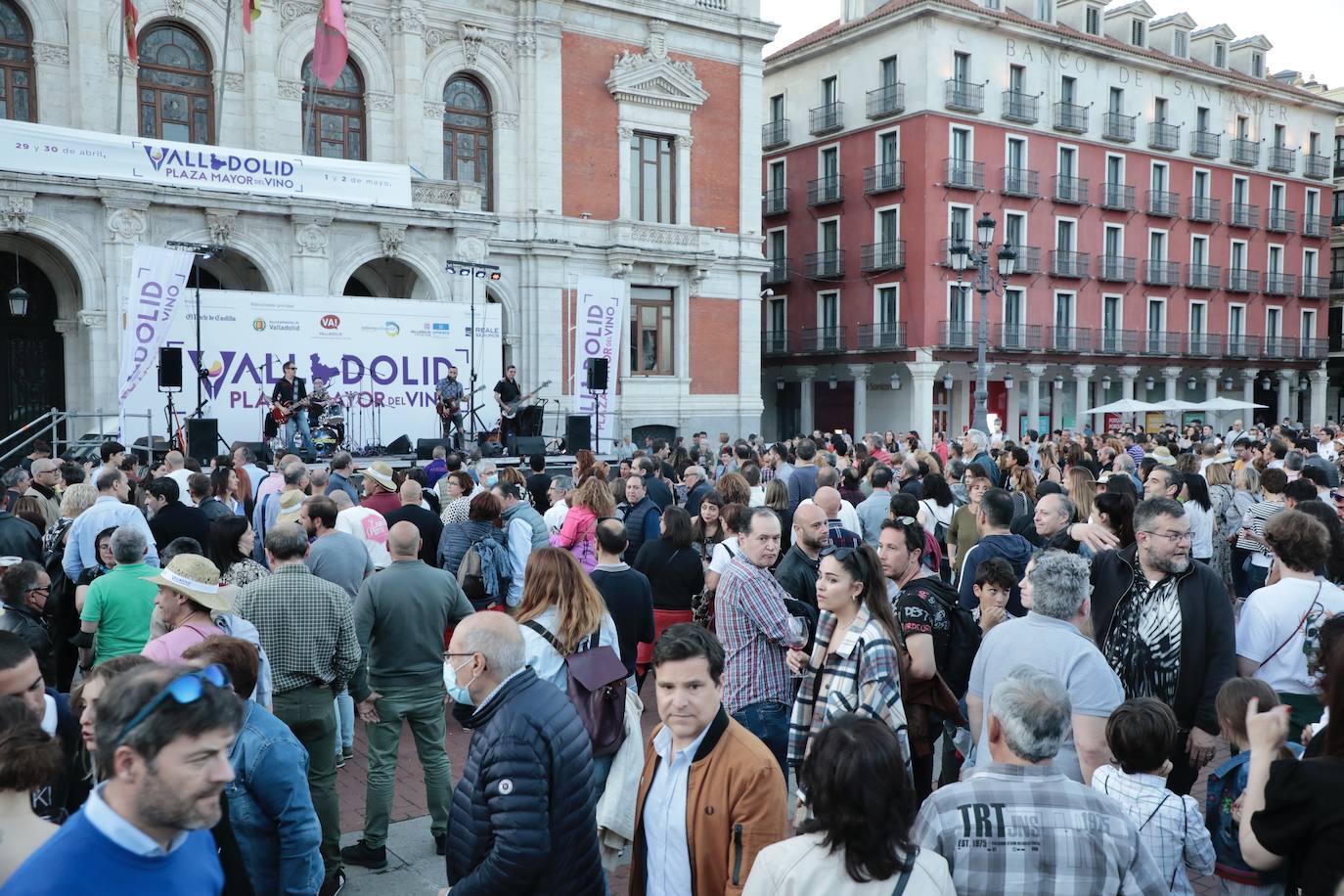 Tercera jornada de Valladolid. Plaza Mayor del Vino. 