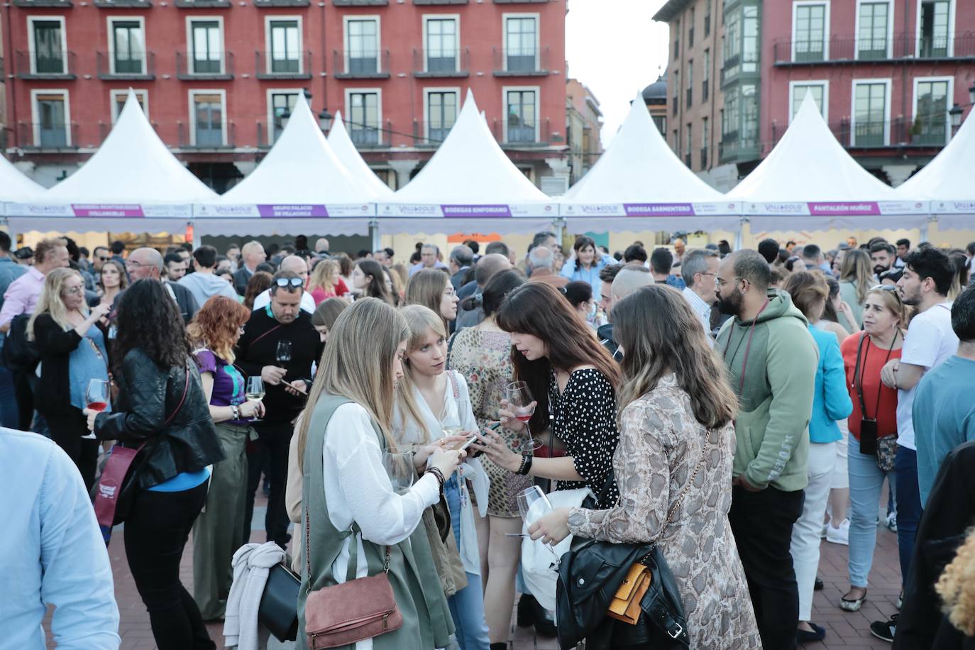 Tercera jornada de Valladolid. Plaza Mayor del Vino. 