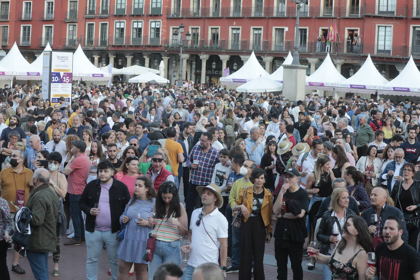 Tercera jornada de Plaza Mayor del Vino. 