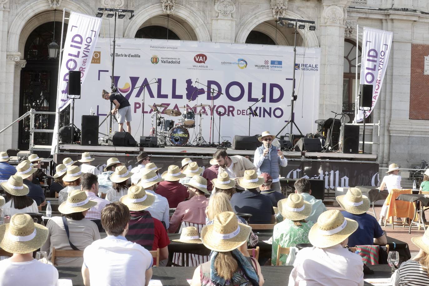 Tercera jornada de Plaza Mayor del Vino. 