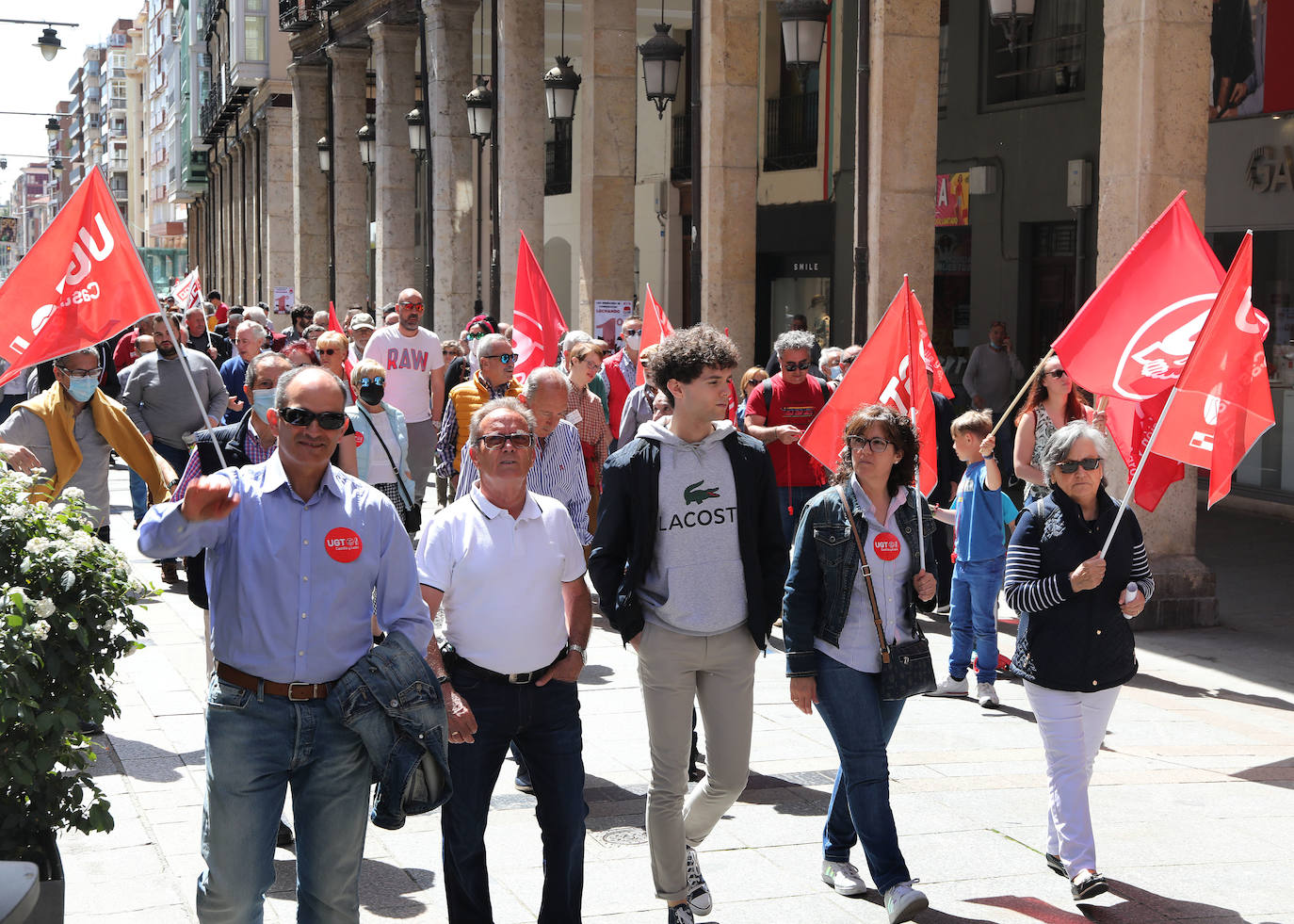 Fotos: Manifestación del Primero de Mayo en Palencia