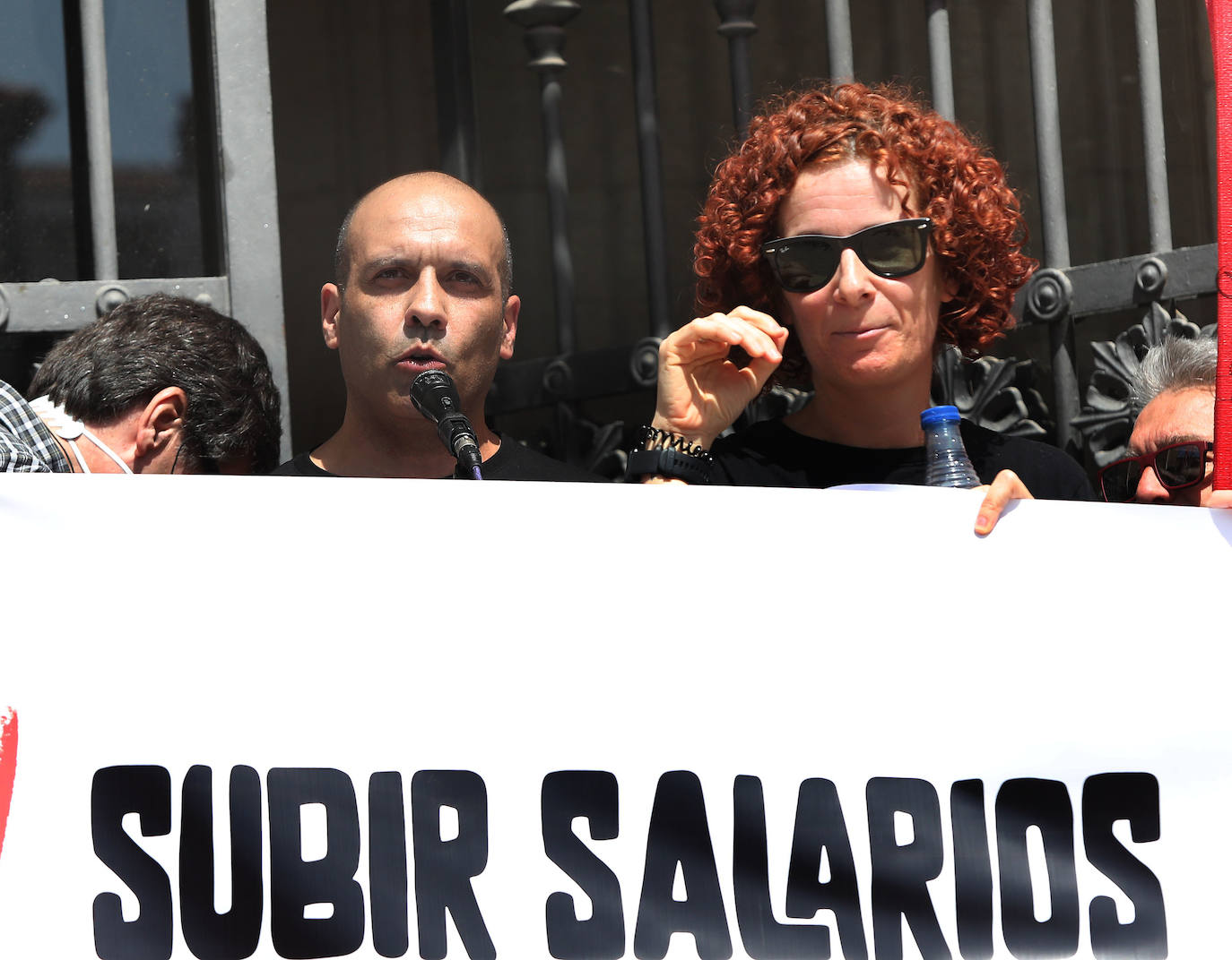 Fotos: Manifestación del Primero de Mayo en Palencia