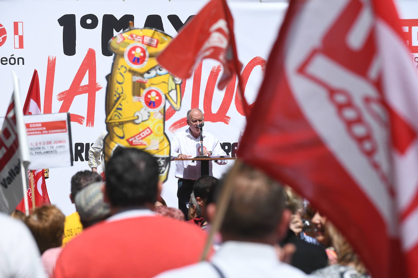 Fotos: Manifestación del 1º de Mayo por las calles de Valladolid (2/2)