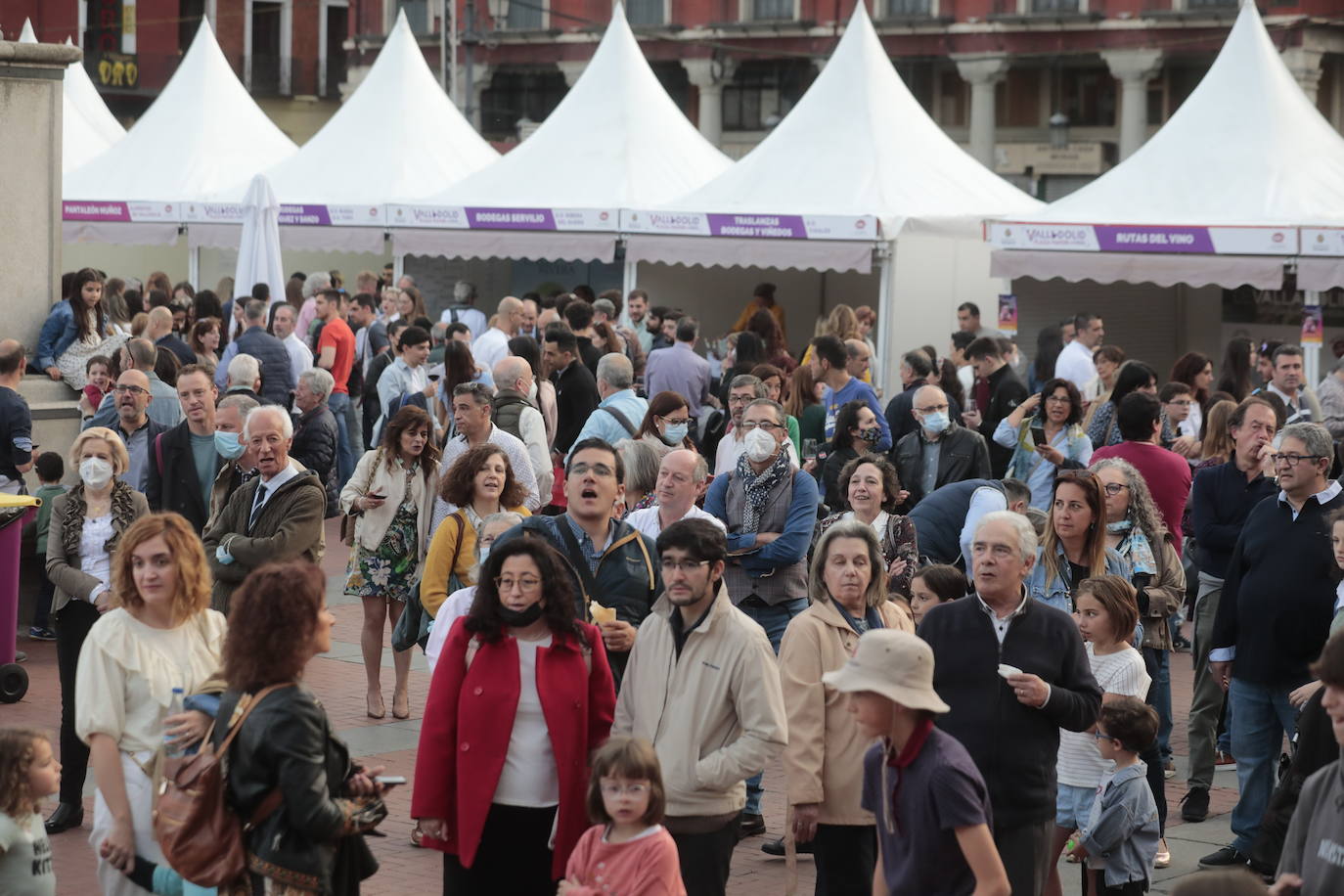 Fotos: Segunda jornada de Plaza Mayor del Vino en Valladolid (2/4)