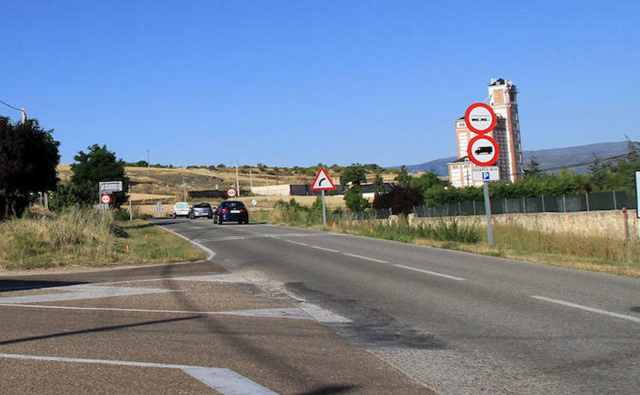 Carretera de Arévalo.