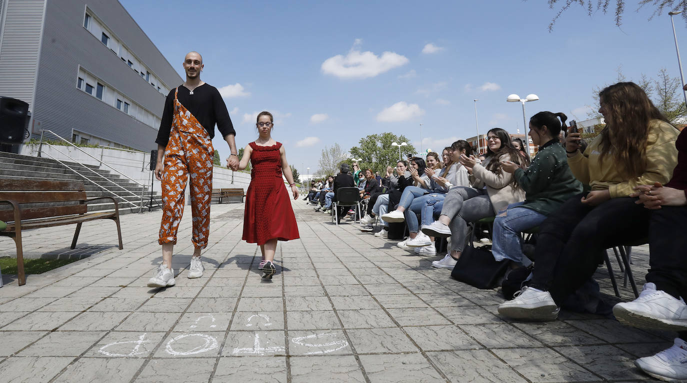 Fotos: Moda sostenible e inclusiva en el campus de Palencia