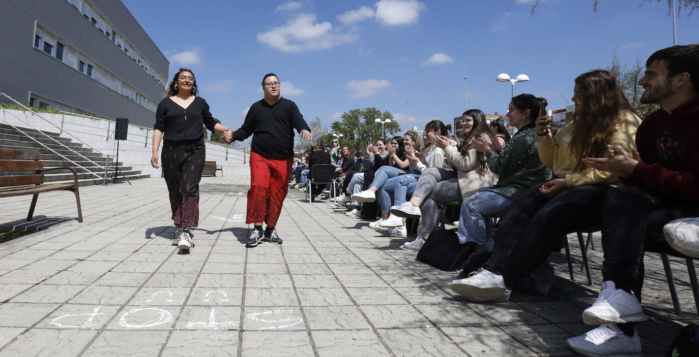 Fotos: Moda sostenible e inclusiva en el campus de Palencia