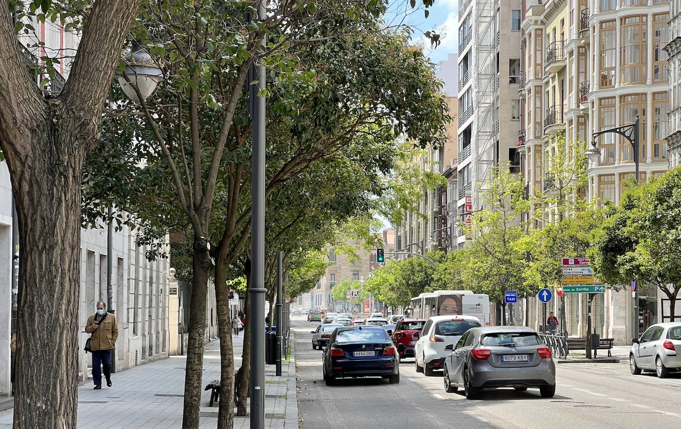 Fotos: Miguel Íscar ya dispone de tres carriles en dirección hacia Zorrilla