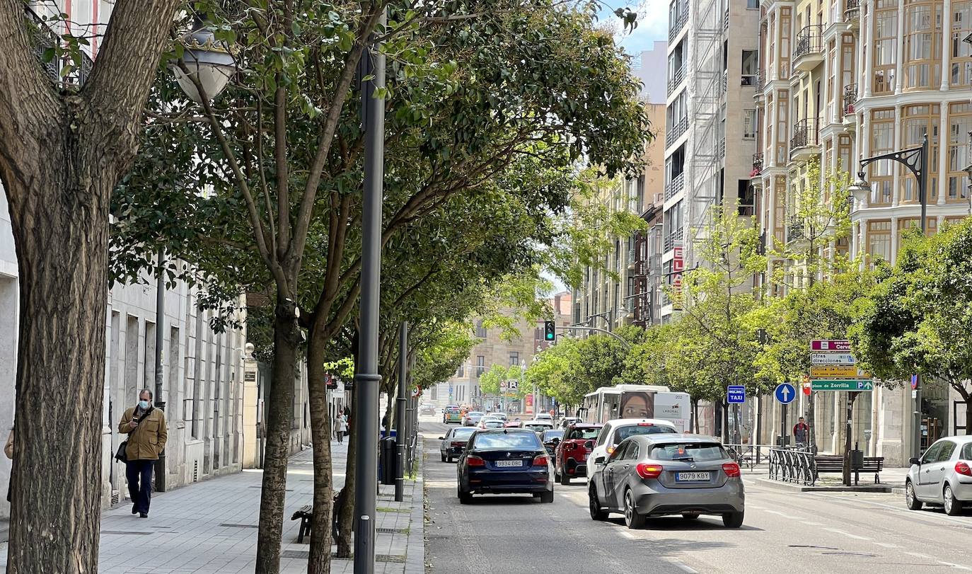 Fotos: Miguel Íscar ya dispone de tres carriles en dirección hacia Zorrilla