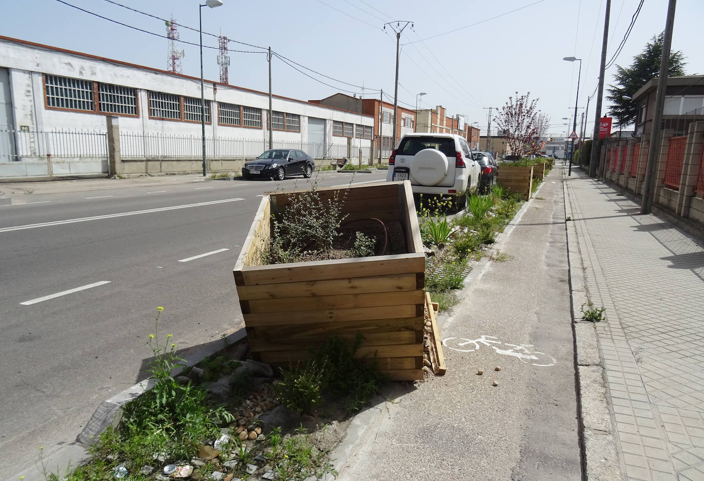 Estado actual del polígono de Argales. 