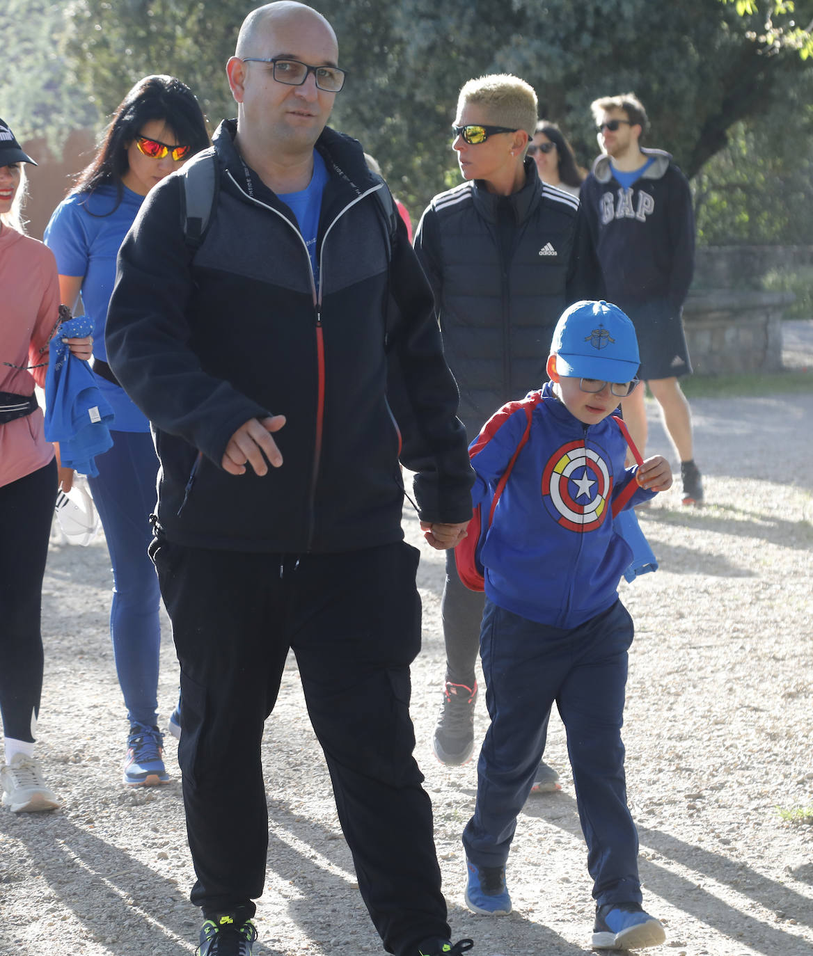 Fotos: La Marcha de Aspanis de Palencia en imágenes