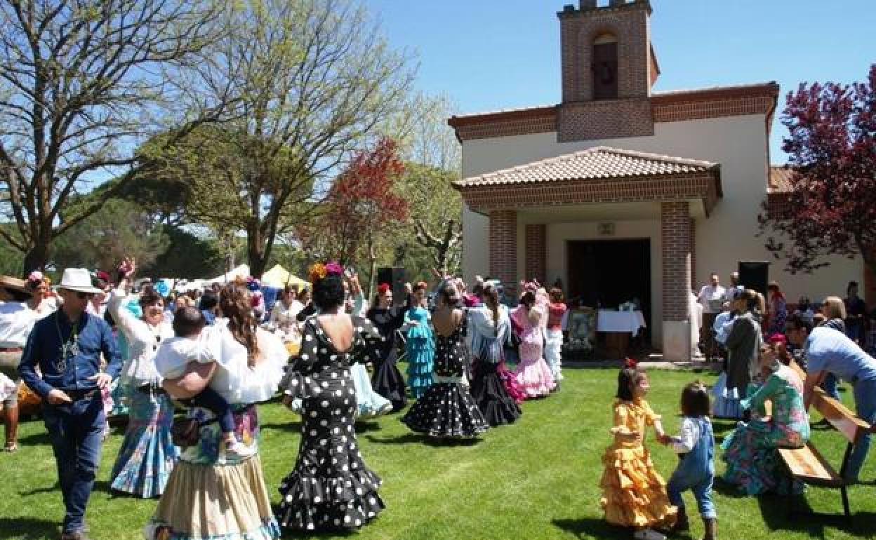 Romería El Lerele en Pedrajas de San Esteban. 