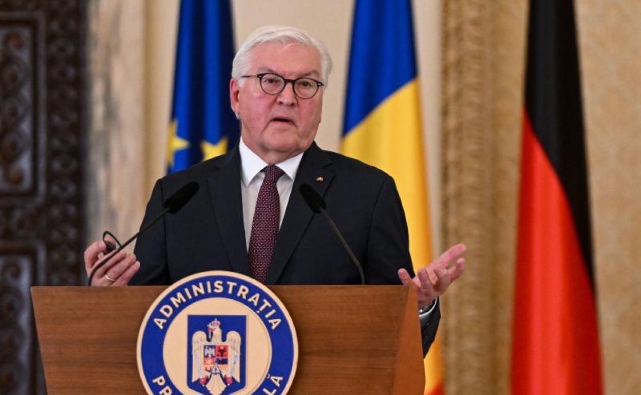 El presidente federal Frank Walter Steinmeier